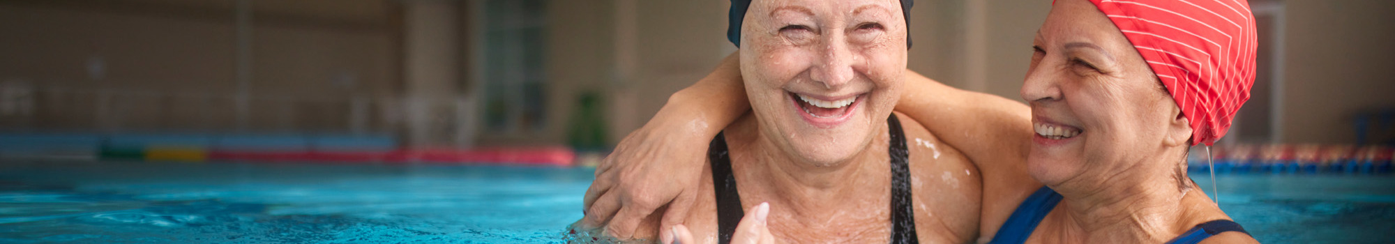 Two Ladies In The Pool